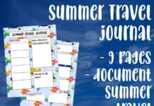 Summer Travel Journal