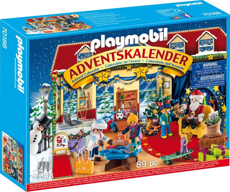 Playmobil Santa's Workshop advent calendar for pre-teens.