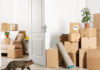 3 Surprises You Could Have When Moving Home A stack of moving boxes and supplies.